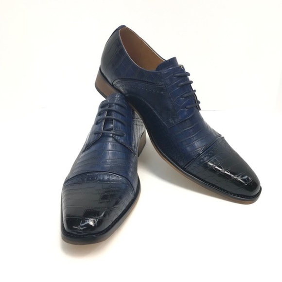 mens blue dress shoes